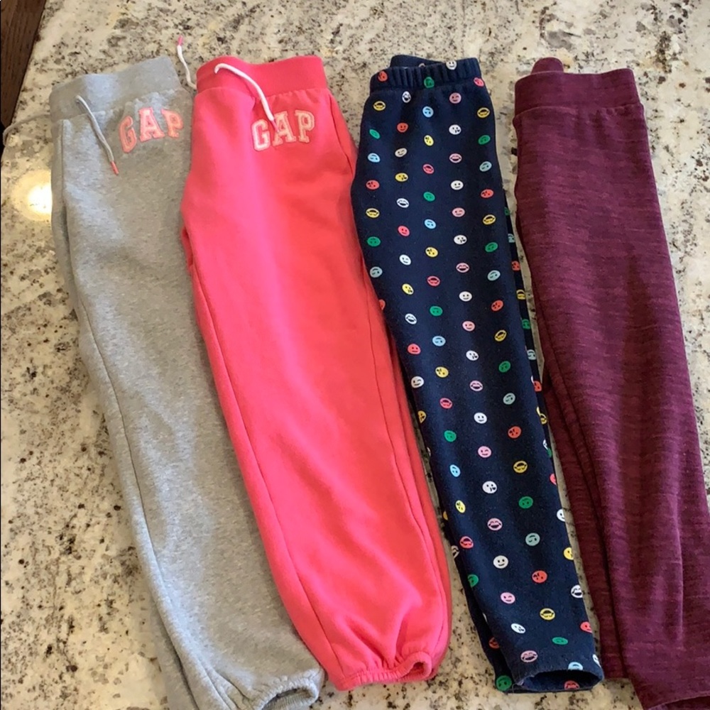 Girls Size 8 Gap & Old Navy Sweatpants/Fleece